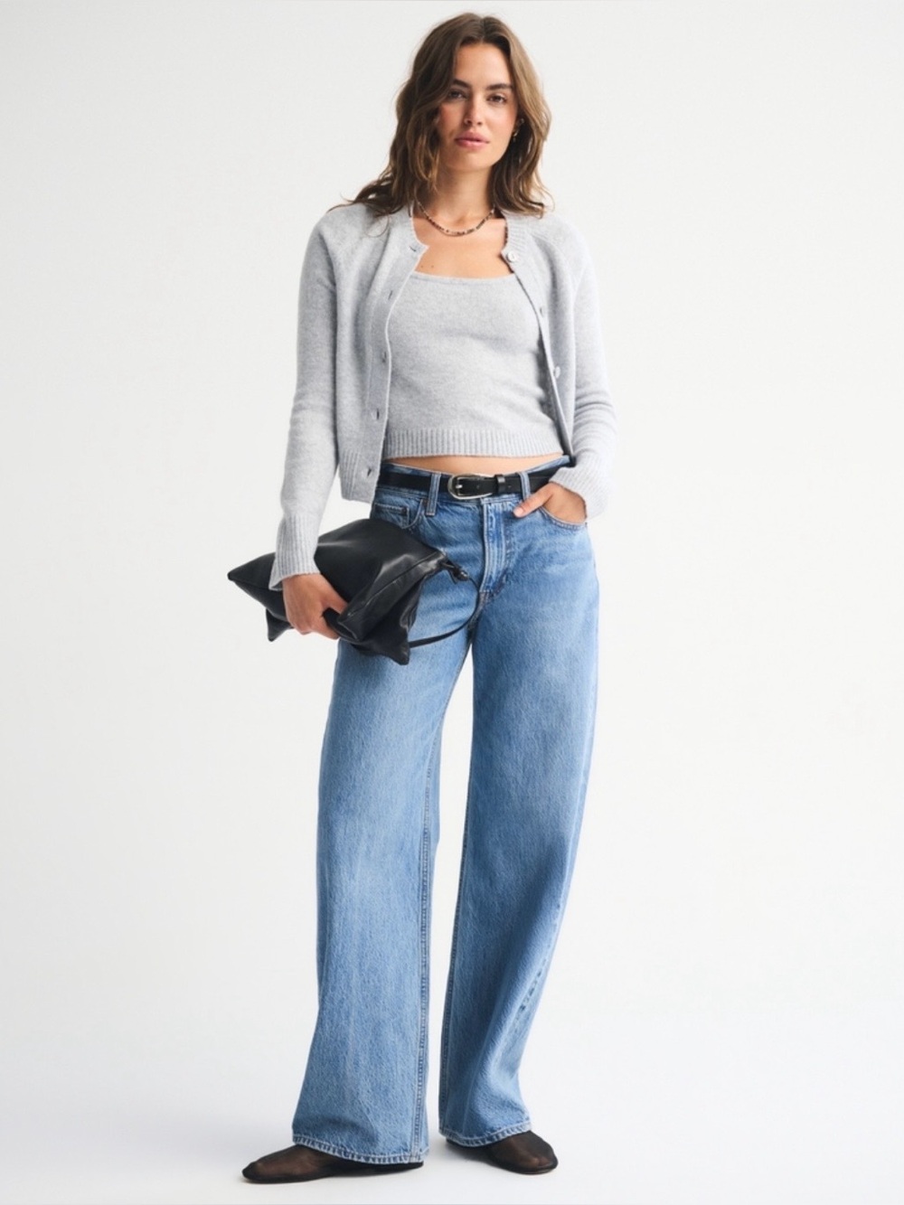 Abercrombie & Fitch Low Rise Ultra Loose Jean